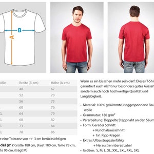 Als Gott mich schuf Lustige Geschenkidee zum Geburtstag, Ostern usw. Herren Premiumshirt Bild 5