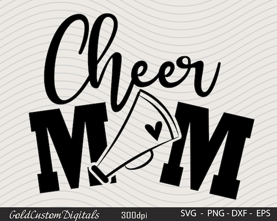Cheer Mom Svg Proud Cheer Mom Svg Cheer Cut File Cheer Mama - Etsy