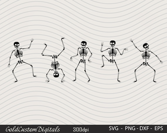 Dancing Skeletons Halloween Svg, Skeletons Halloween Svg, Skeletons Dancing Svg, Dancing Halloween Svg, Skeletons Svg