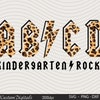 ABCD Kindergarten Rocks Svg, First Day of Kindergarten Svg, Kinder ...