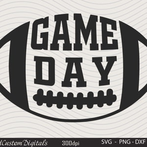 Game Day Svg, Football Game Day Svg, Game Day Football Svg, Football Svg, Football Shirt Svg, Gameday Football Svg