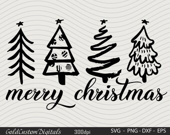 Christmas Tree SVG, Christmas Trees SVG, Merry Christmas SVG, Pine Trees Svg, Christmas Tree Png, Christmas Svg, Christmas Tree Clipart