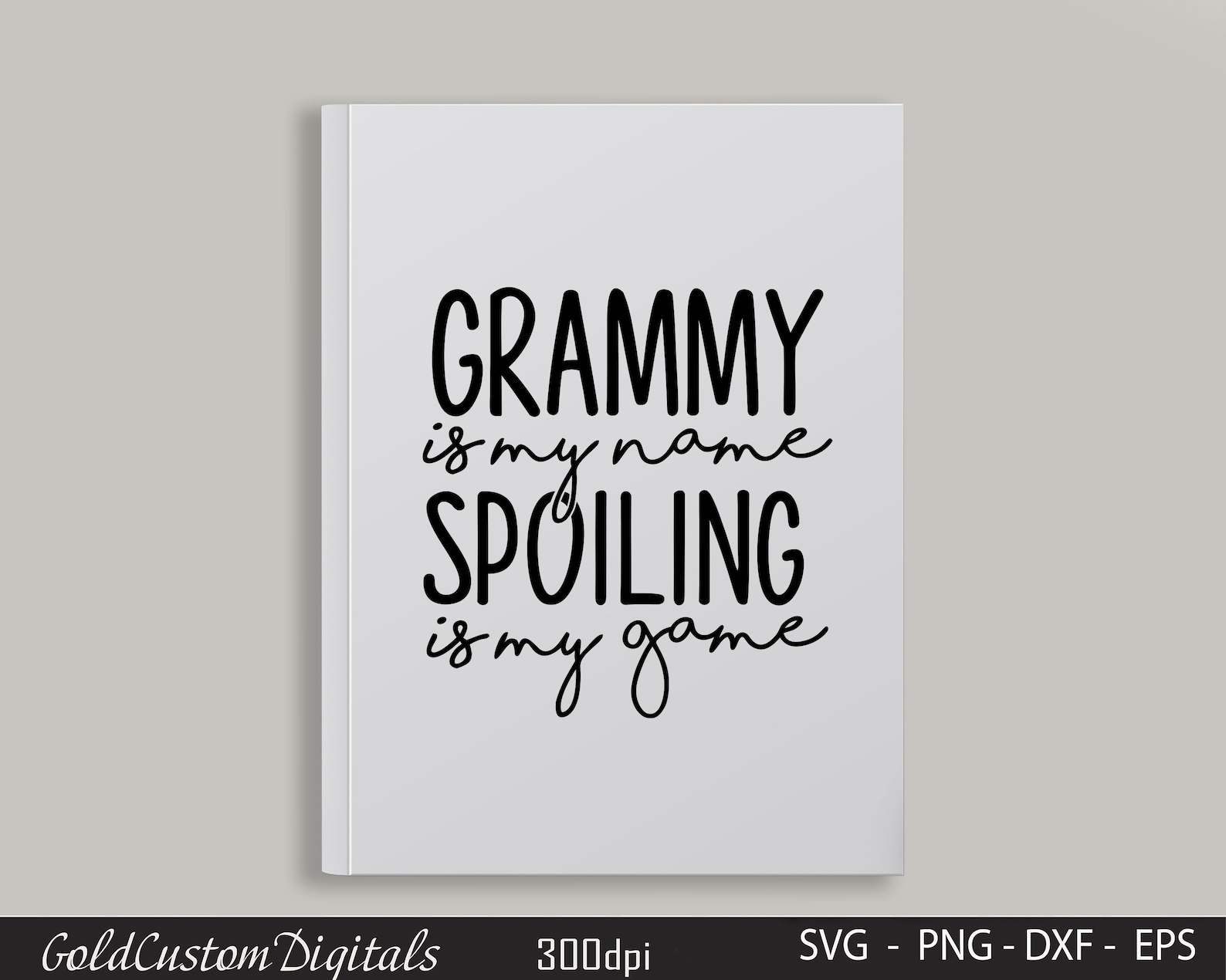 Primitives By Kathy Tgif - Strofinaccio, Con Scritta In Inglese This  Grandma Is Fab, image size:1588x1270