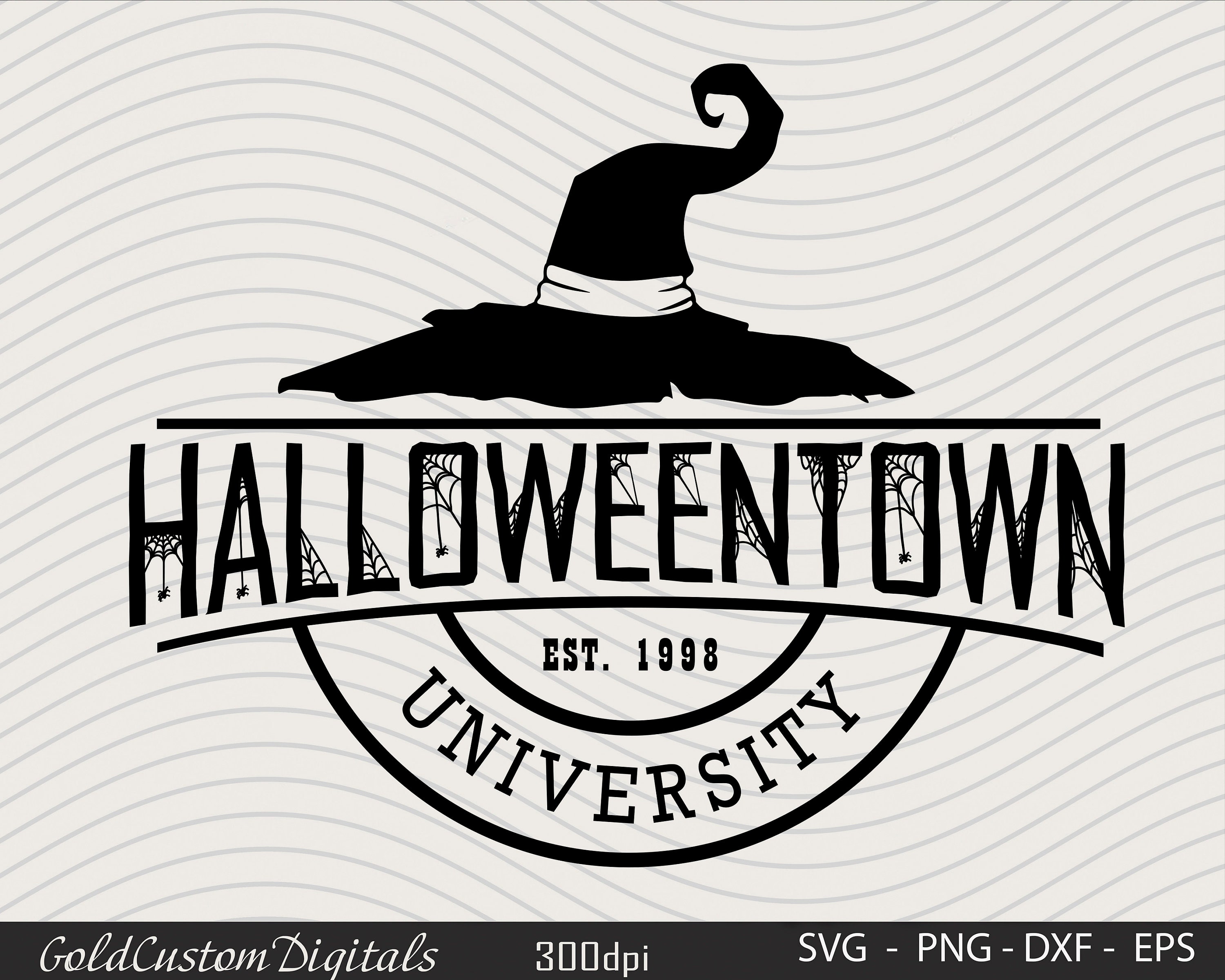 Halloweentown University Svg, Halloweentown witch hat Svg, Trick or