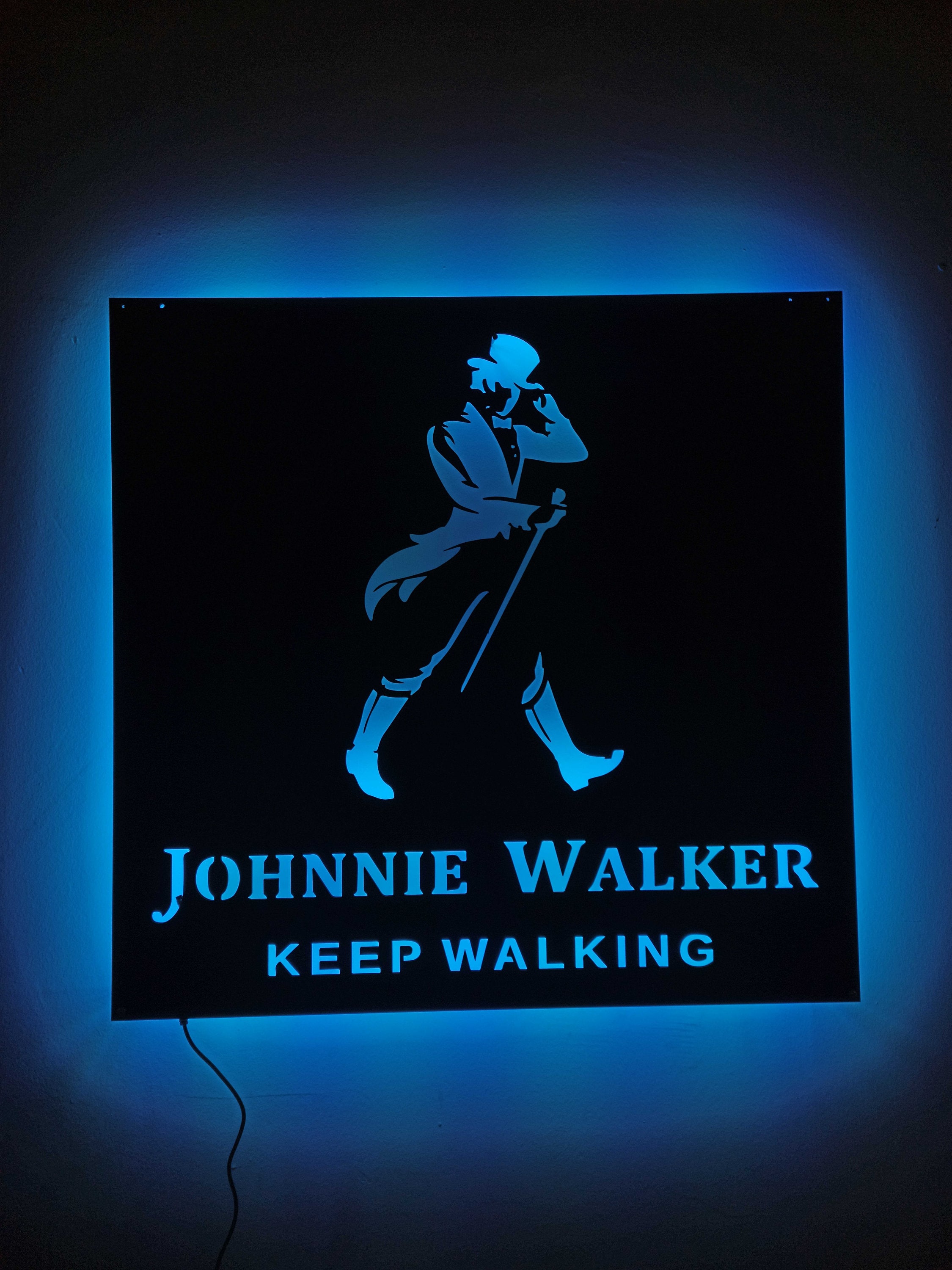 ヴィンテージ　Johnnie Walker 壁掛け　置物 2025年最新】ジョニーウォーカー置物の人気アイテム - メルカリ