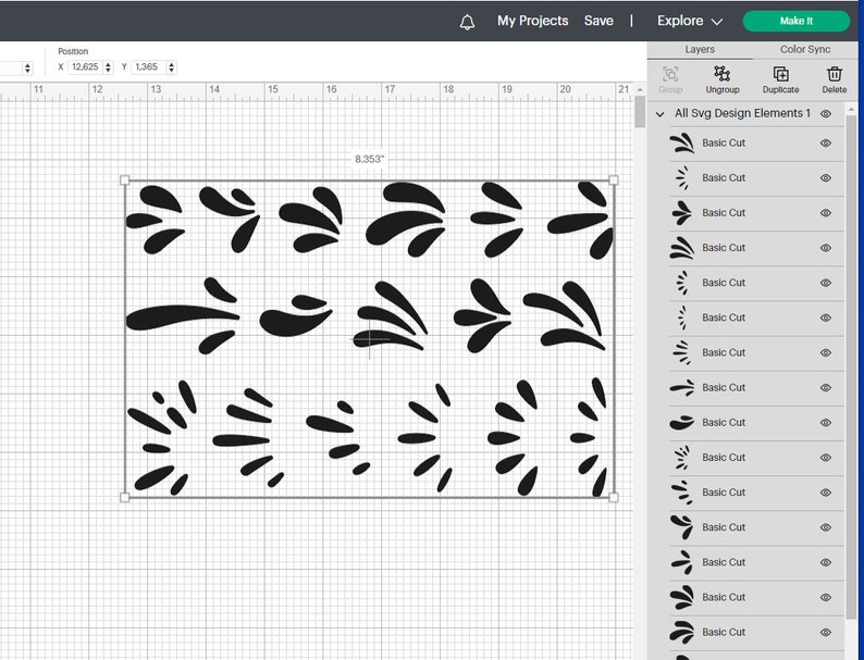 SVG PNG Doodle Design Elements Accents Decorative Text Etsy