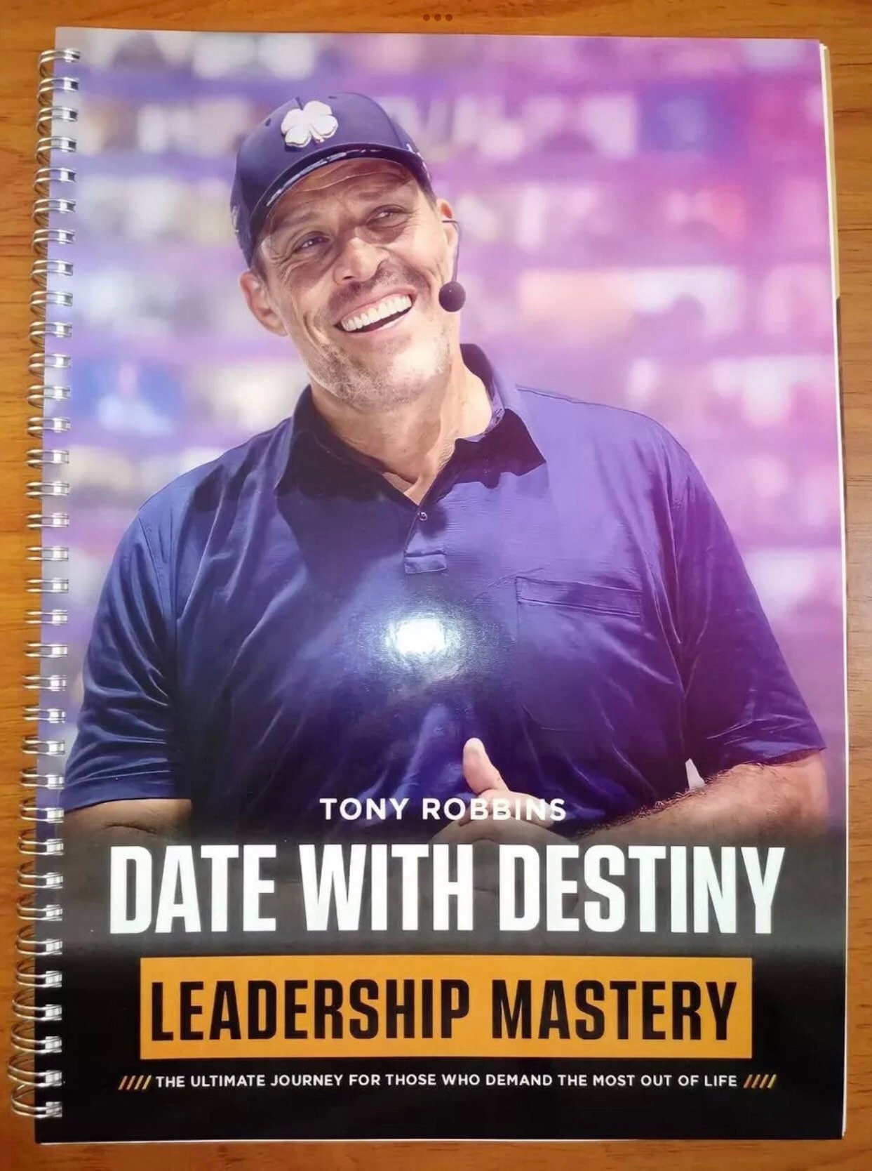 Anthony Tony Robbins Date With Destiny Leadership Manual Etsy