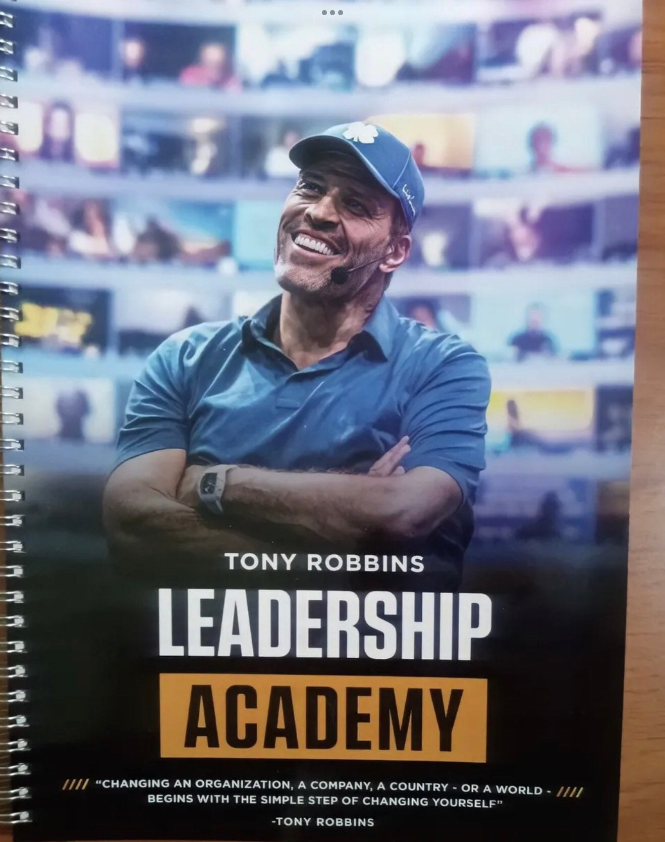 Tony Robbins 自己啓発書 Anthony Tony Robbins - Leadership Academy Manual - Etsy