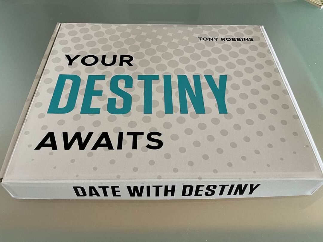 Anthony Tony Robbins Date With Destiny Etsy