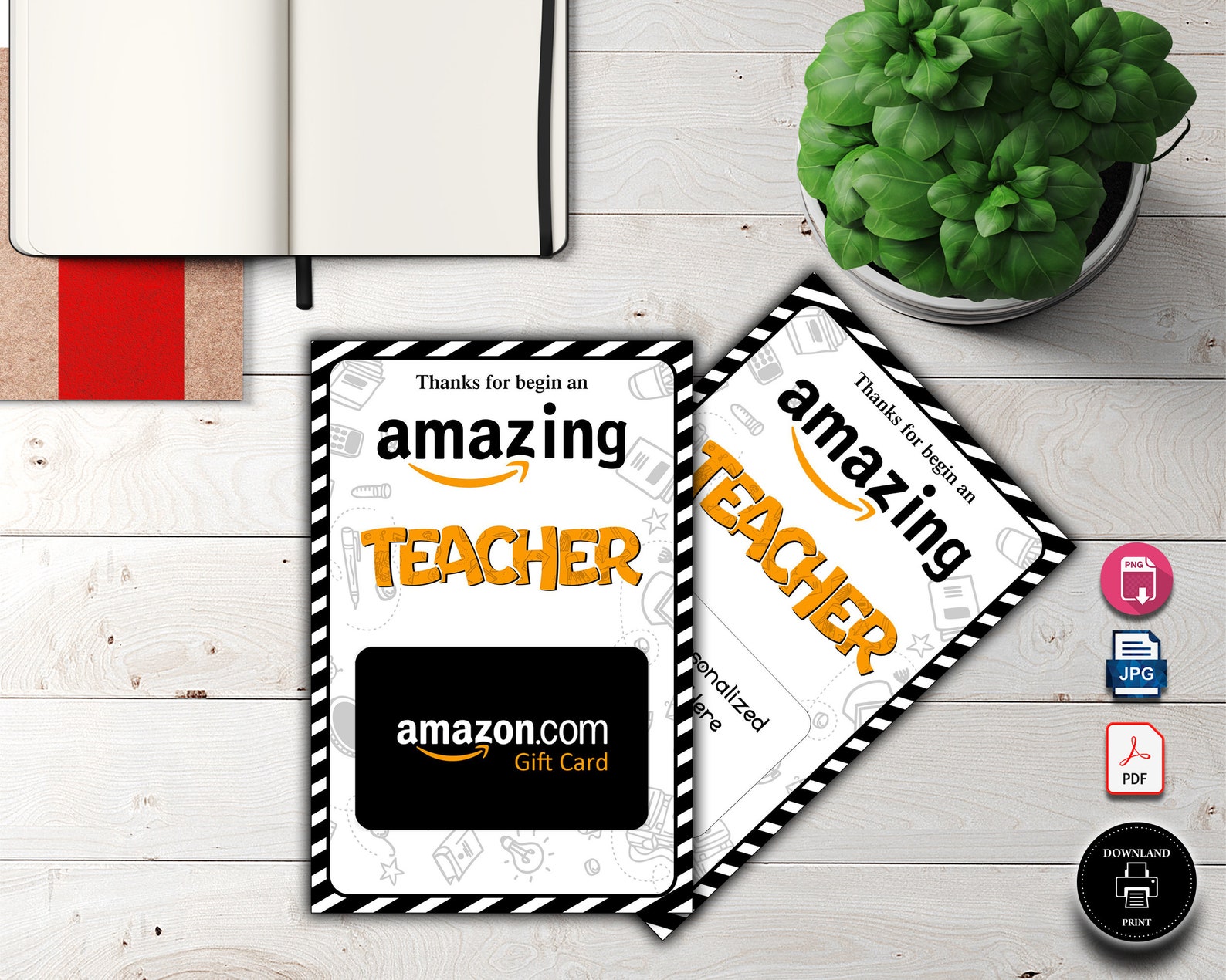 EDITABLE Amazon Gift Card Holder - Il 1588xN.4146799770 5j7u 