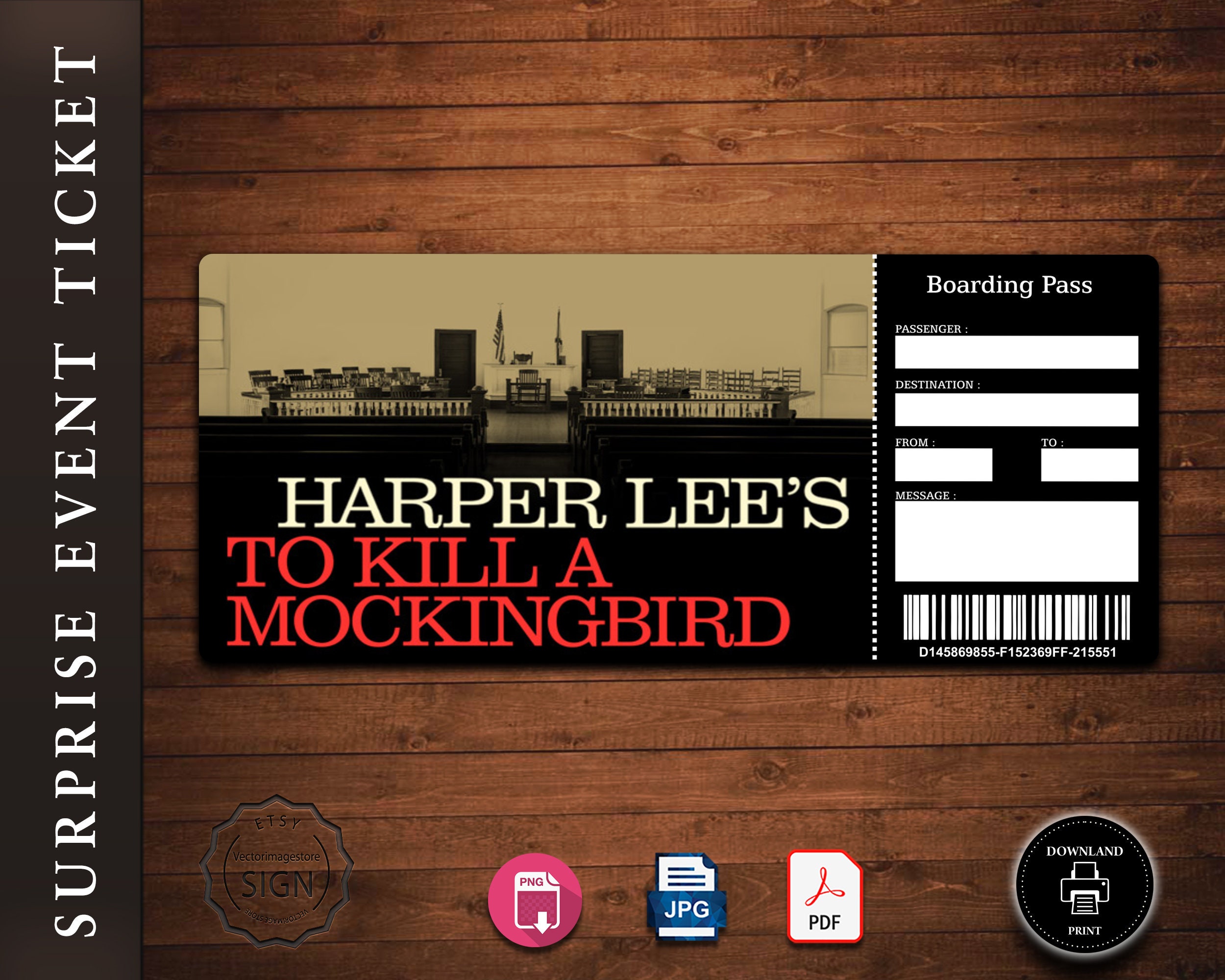 To Kill a Mockingbird Inspired Bookmark Harper Lee Reading -  Portugal