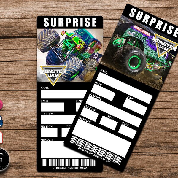 Monster Jam - Etsy