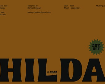 Hilda Typeface