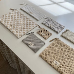 Quilted Zip Pouches - DIGITAL PDF PATTERN