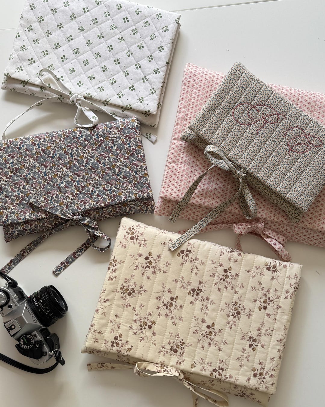Quilted Book Cover (5 Sizes) - DIGITAL PDF PATTERN - Etsy