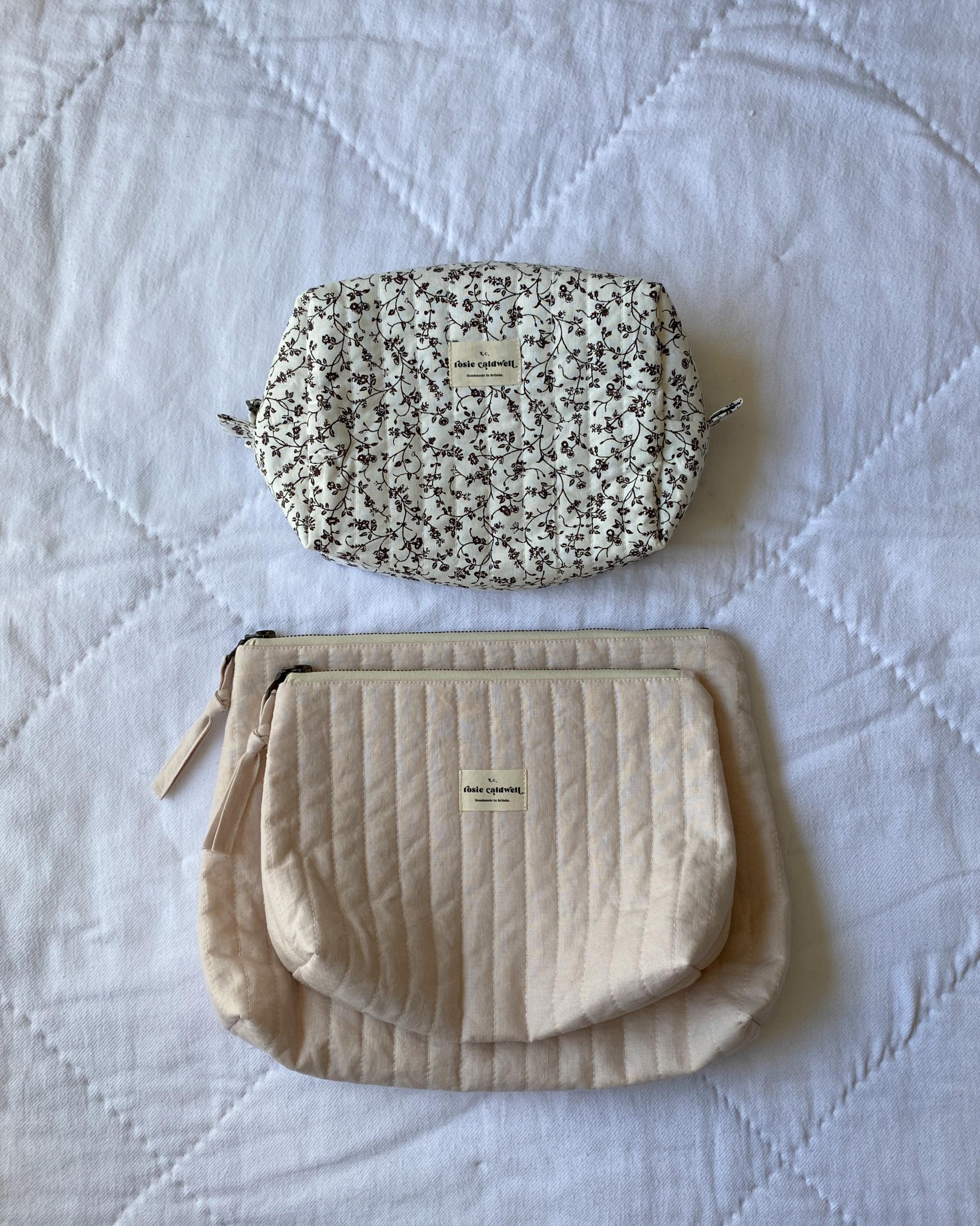 Quilted Toiletry Bags - *updated* DIGITAL PDF PATTERN - Etsy