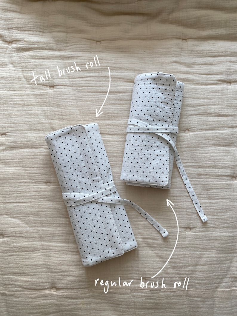 Paintbrush Roll Pattern Brush Roll - DIGITAL PDF PATTERN - Etsy