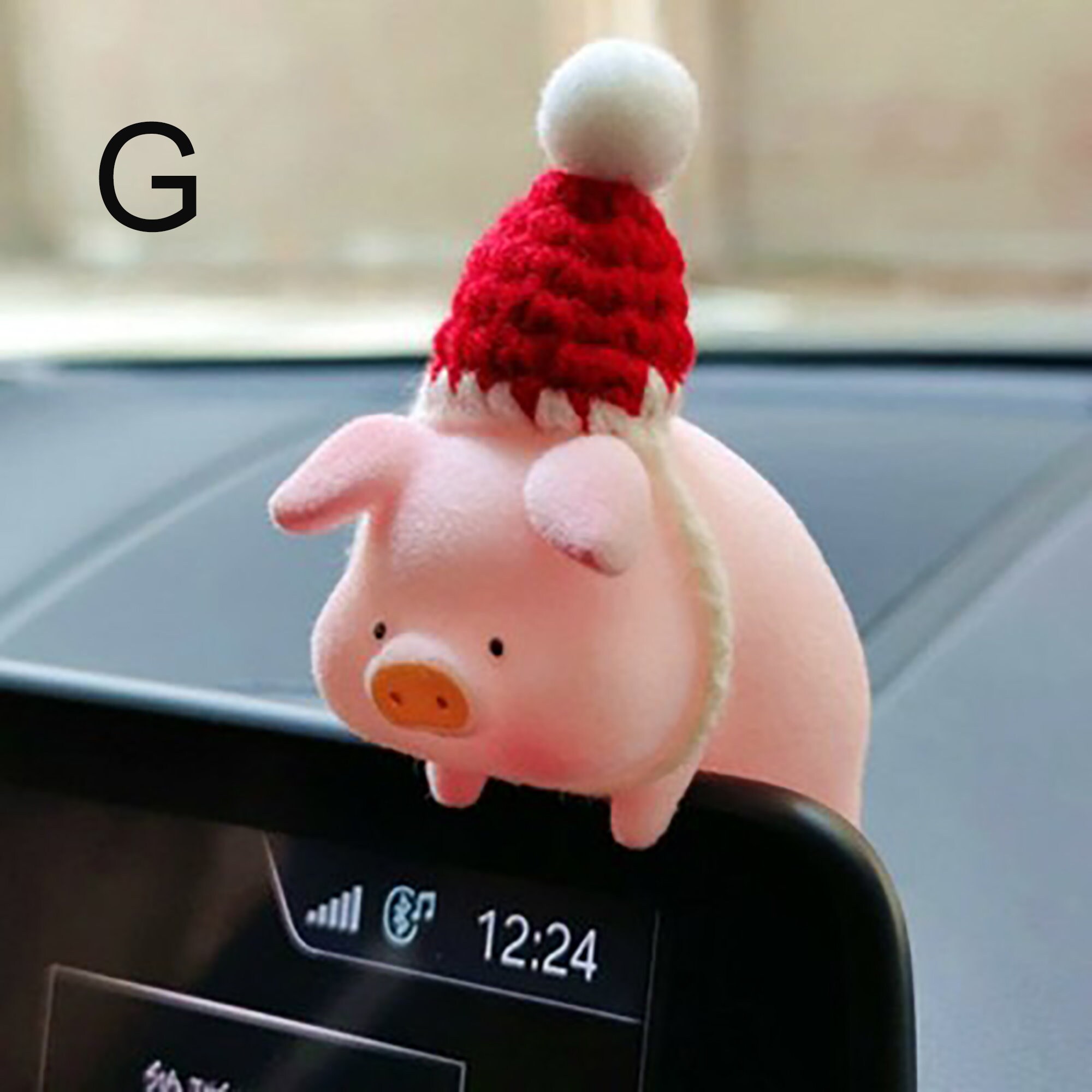 Cartoon Pig Car Ornament, Car Dashboard Decor, Cute Car Accessories, Funny Car  Decor, Home Table Decor, Pig Figurine, Desktop Accessory 