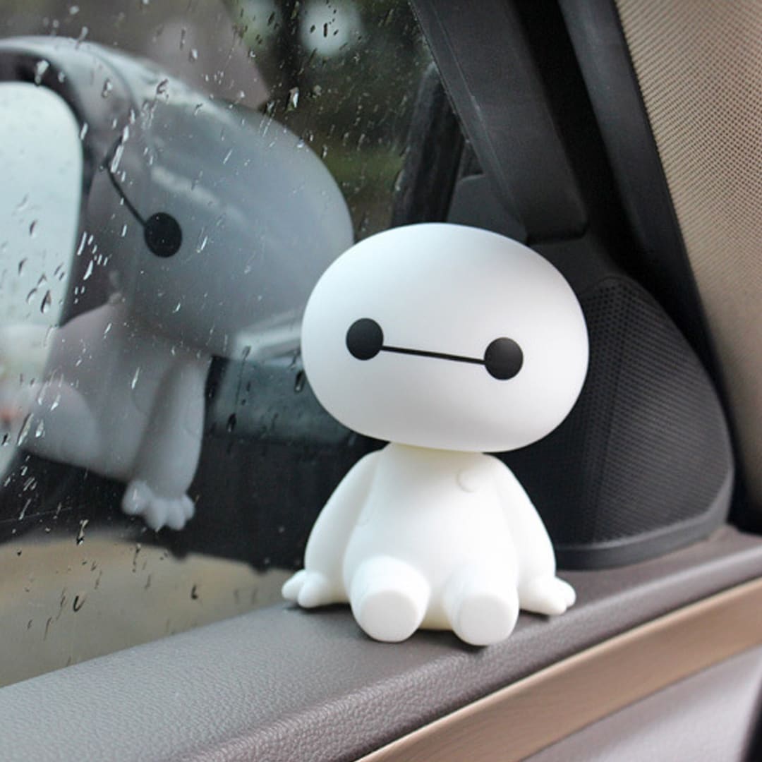 Shaking Head Car Ornament Robot Toy Car Accessories Car Etsy