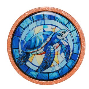 Sea Turtle Wood and Resin Brooch – Handmade Pin –Marine Life – Turtle Jewelry –  Pin –  Brooch – Sea Turtle – Turtle Lover Gift