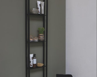 Sleek and Sturdy Metal Wall Shelf - Modern and Minimalist Design - Perfect for Home or Office - minimalist wall shelf, kitchen wall shelf