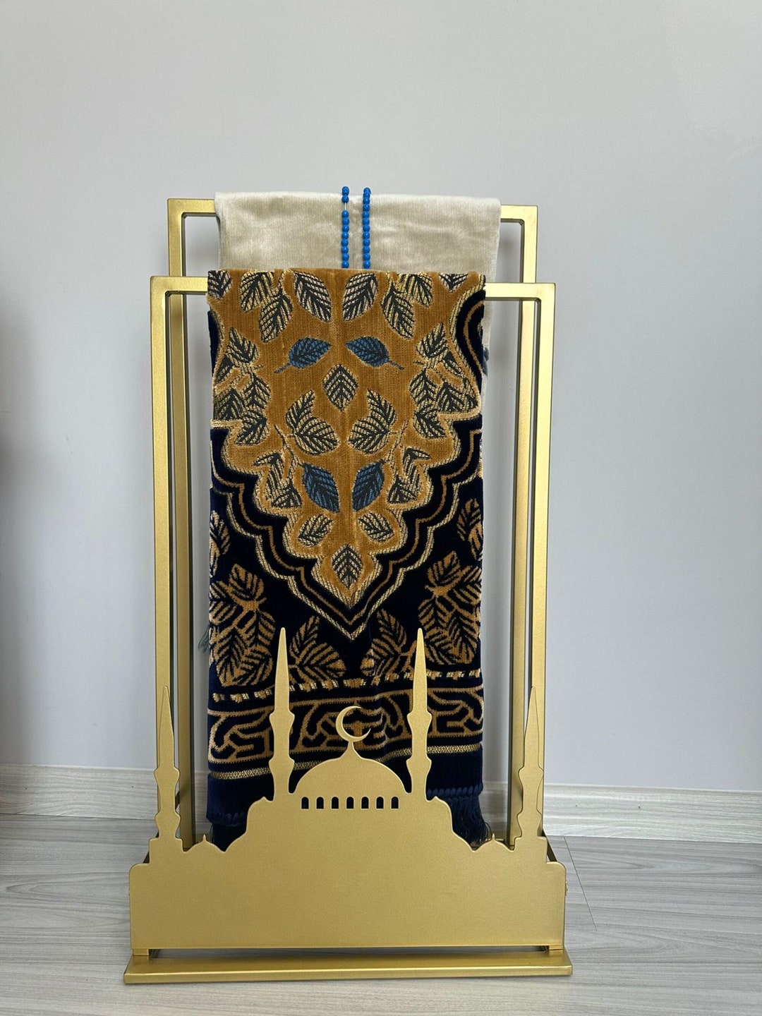 Prayer Rug Hanger, Prayer Rug Stand, Prayer Corner, İslamic Metal Art ...