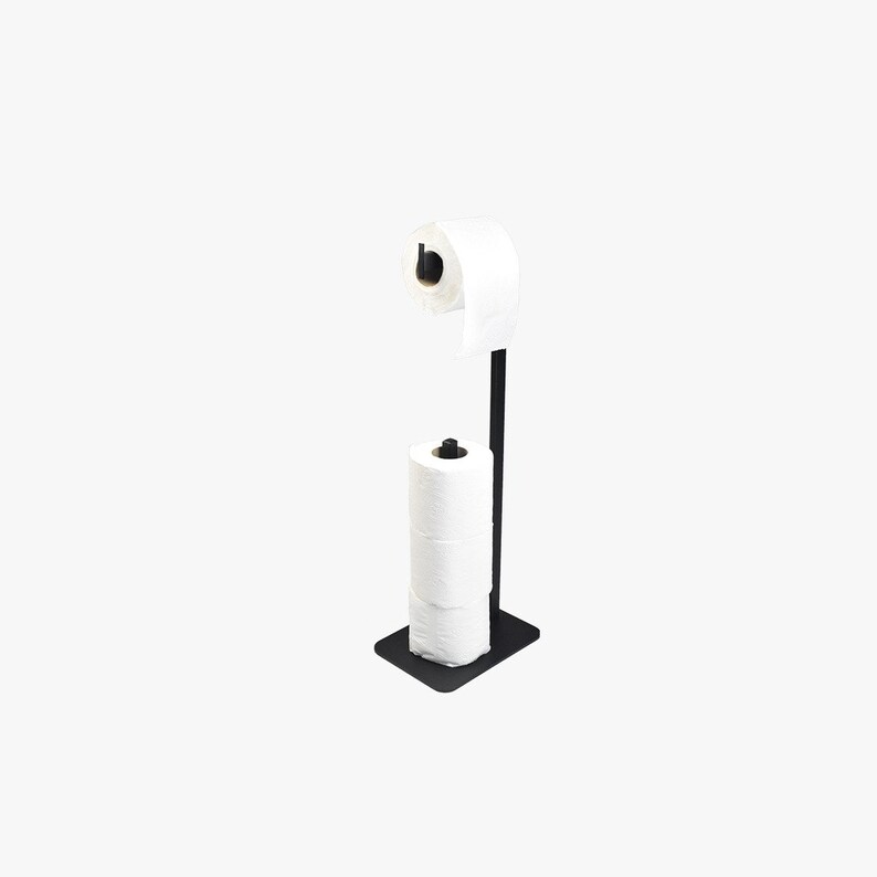 Toilet Paper Holder Toilet Paper Holder Free Standing Etsy