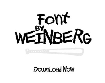 OG WEINBERG FONT / Inspired by the hip hop trio