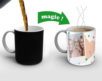 Custom Magic Colour Changing Mug - Etsy