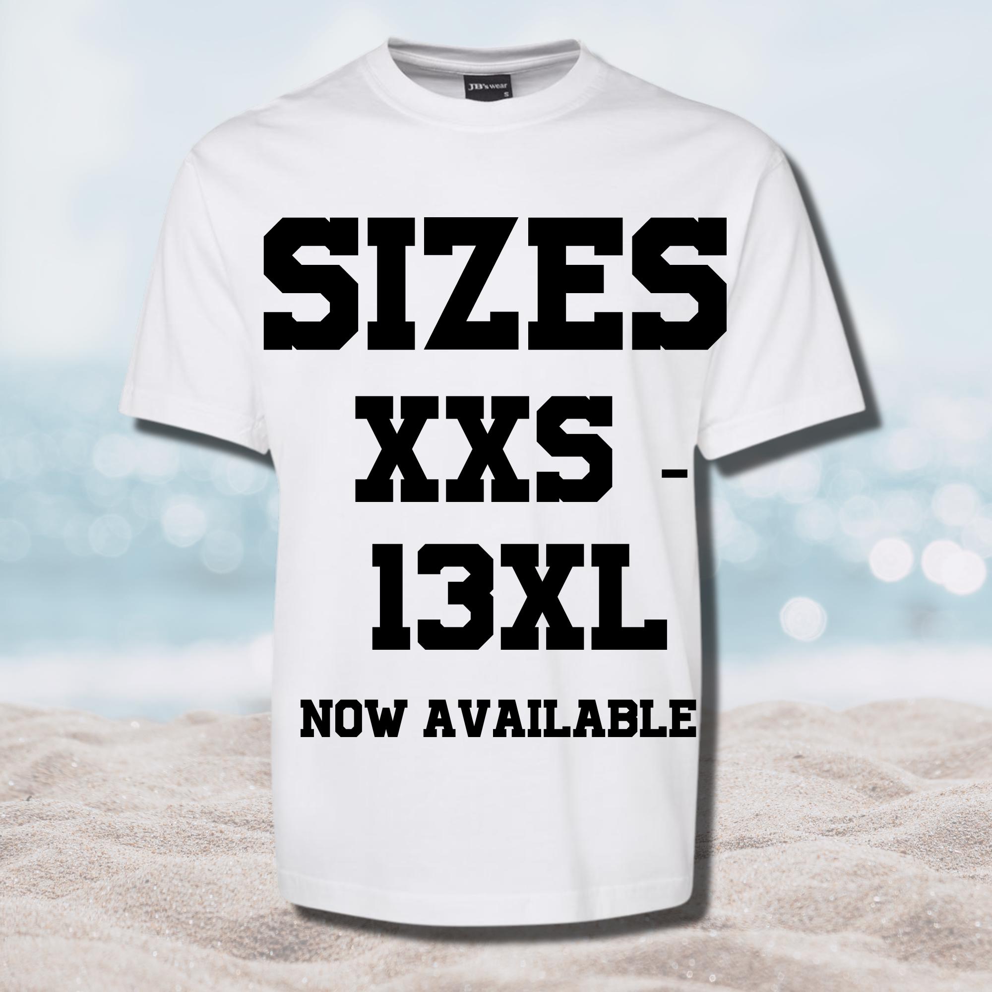 5xl 6xl 7xl 8xl 9xl 10xl 11xl 12xl 13xl T-shirt Custom Design
