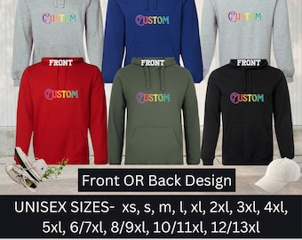Xs-5xl 6xl 7xl 8xl 9xl 10xl 11xl 12xl 13xl Large Hoodie Big