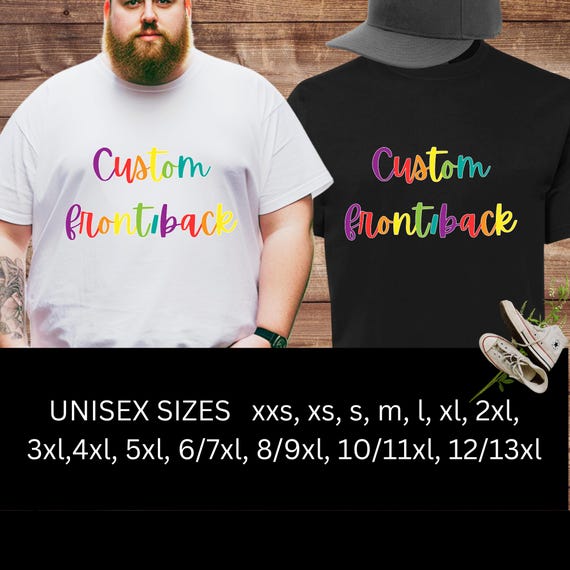 5xl 6xl 7xl 8xl 9xl 10xl 11xl 12xl 13xl T-shirt Custom Design