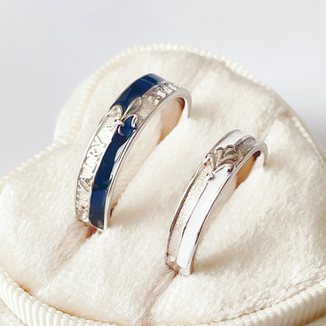 Couple Rings, Matching Rings, Ring Set, Wedding Bands, Adjustable Rings ...