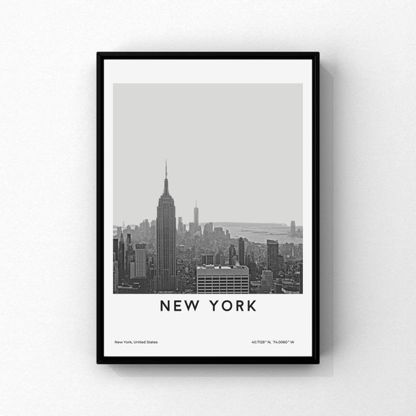 Black and White Nyc Etsy