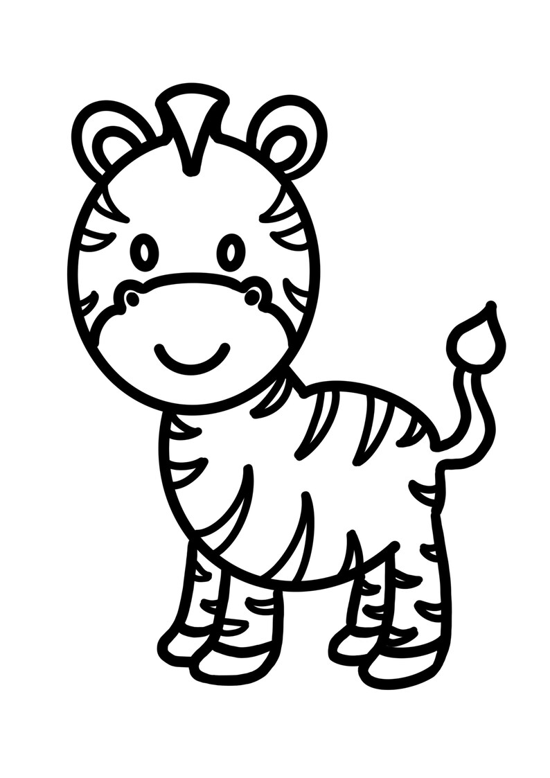 Animal Pdf Coloring Pages, Coloring Pages Svg, Birthday Coloring Pages