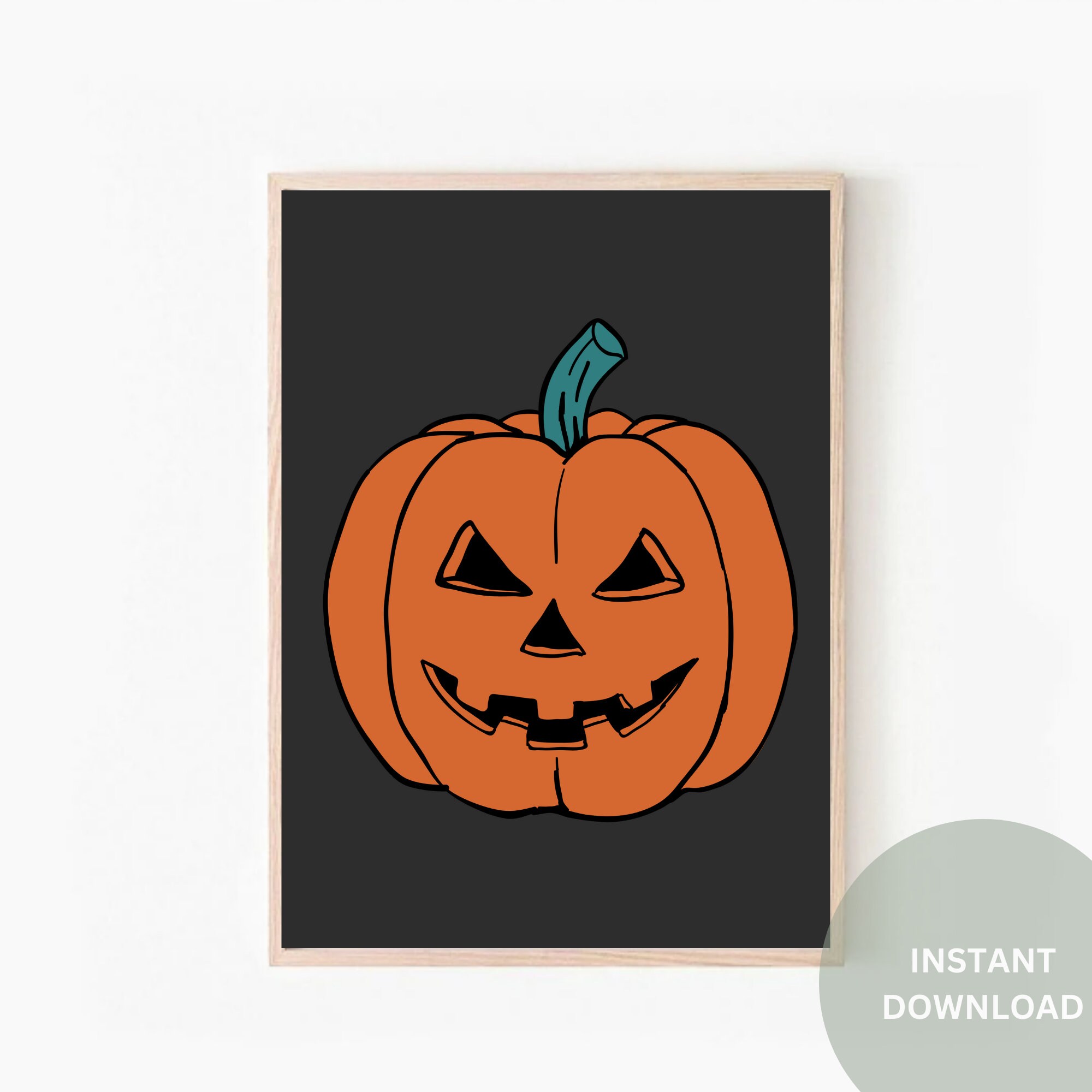 Halloween Gallery Wall, Halloween Decor, Modern Halloween Printable ...