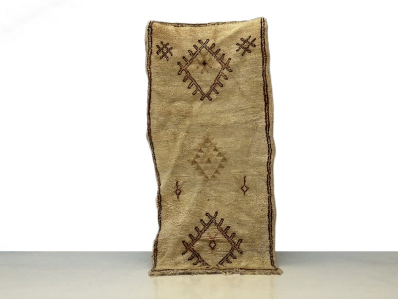 5,3x2,3ft Maison Décor Tapis en laine - Burberry Maroc - Tapis Maroc - shops Tapis Azilal - Tapis Azilal - Tapis Maroc Azilal