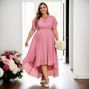 Plus Size Pastel Formal Dress - Etsy