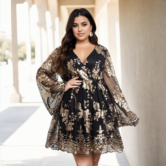 slim fit dress slacks Ever-Pretty One Piece Short Sleeves V Neck Velvet Midi Mother of The Bride Dress main image 0