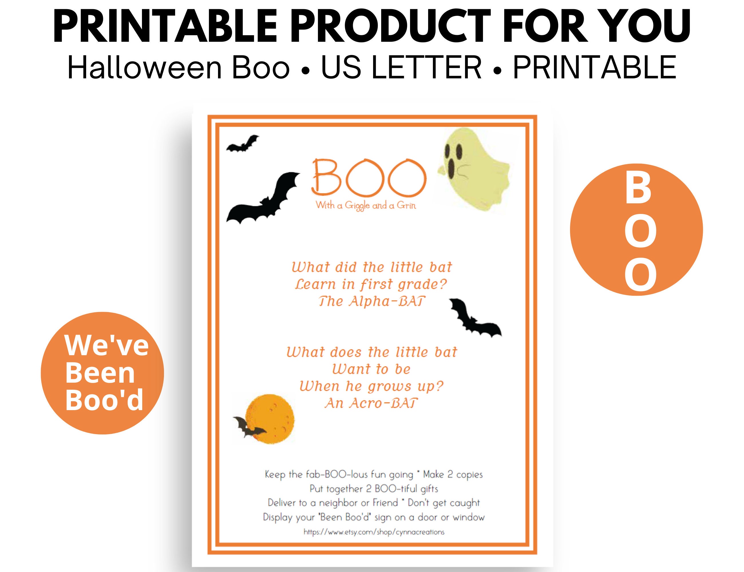 Boo Your Neighbor - Etsy