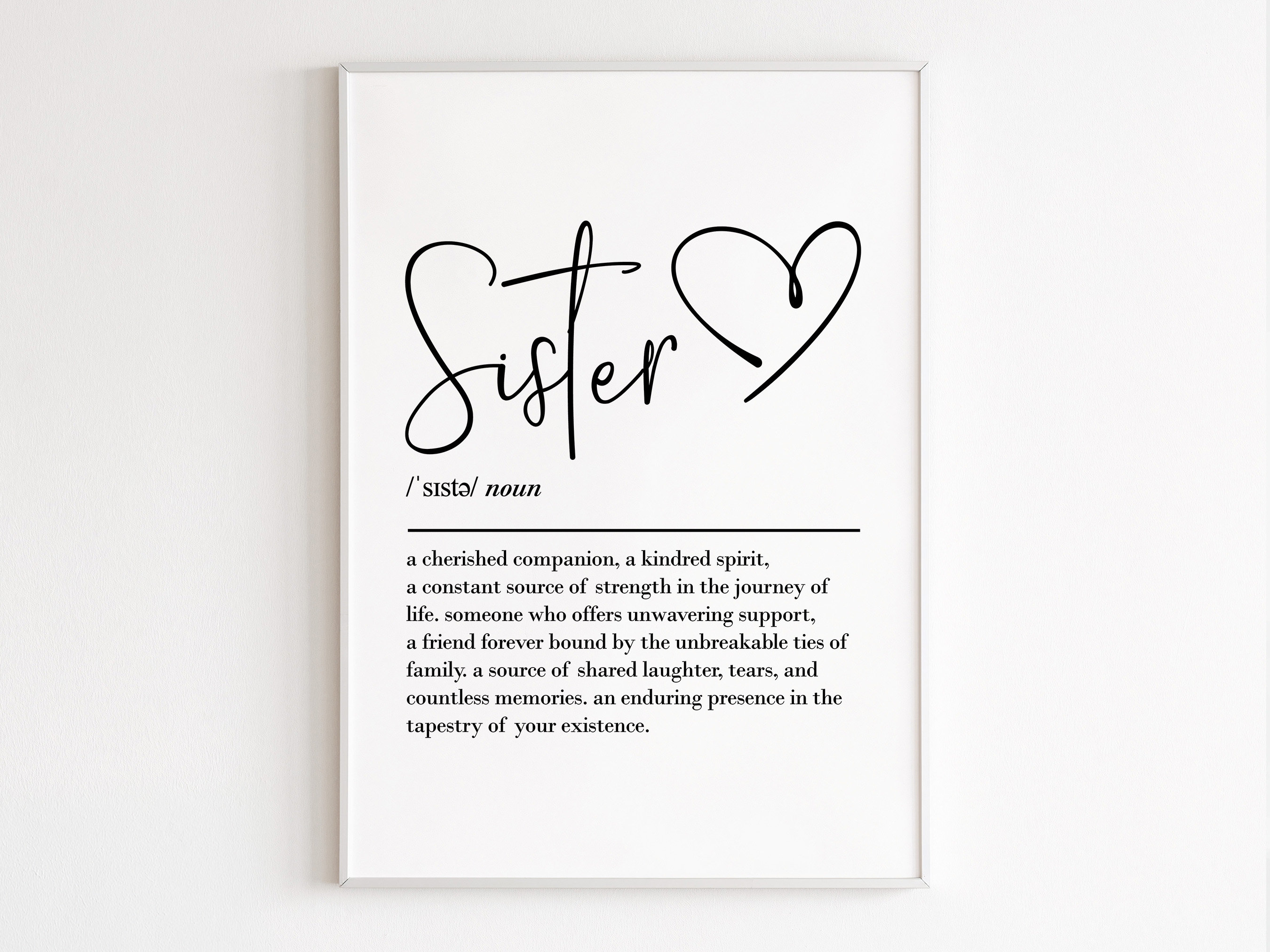 Frases de hermanas - Etsy México, image size:2700x2025