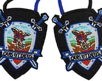 St. Michael Sword & Shield Black Scapular