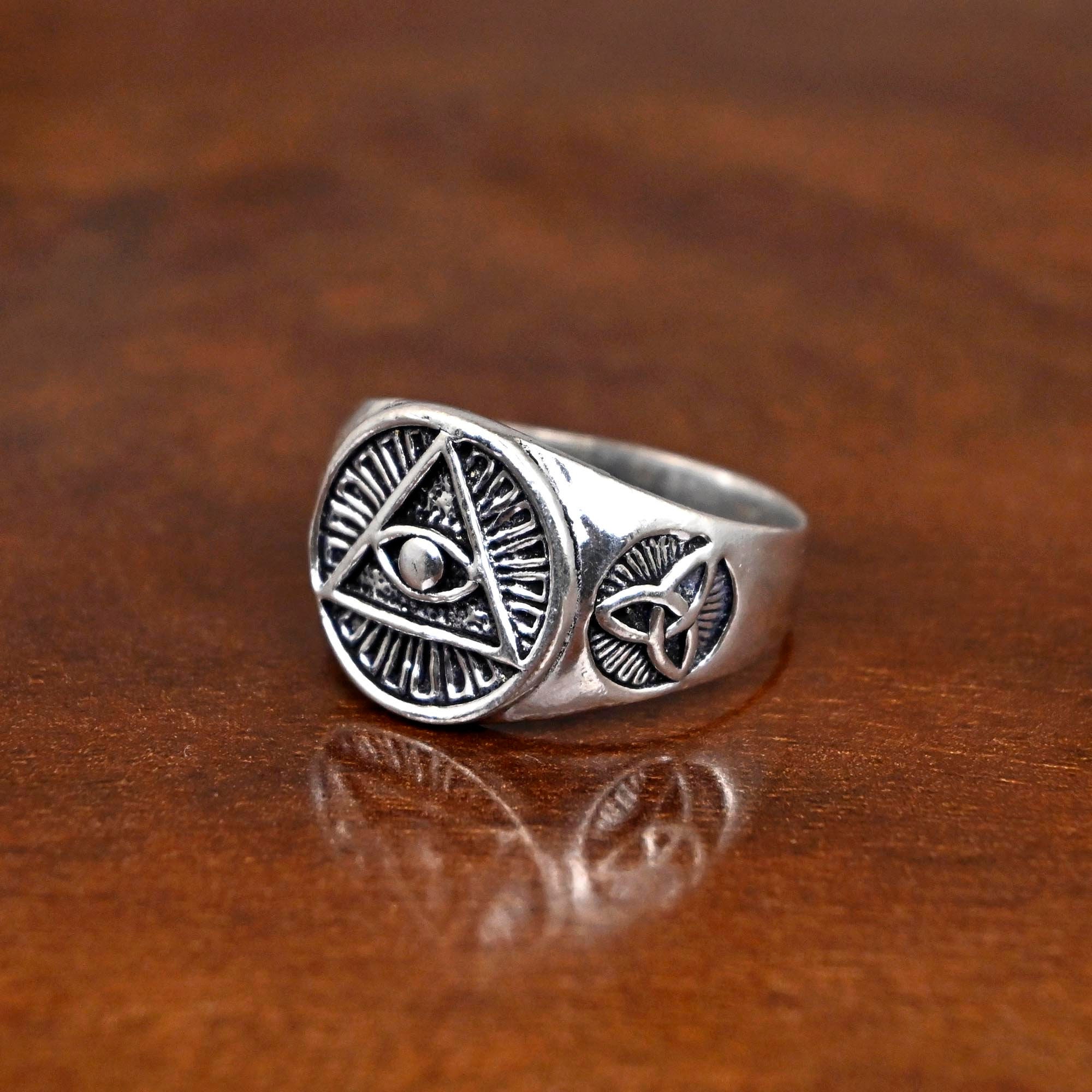 All Seeing Eye Souvenir Ring – LHN Jewelry