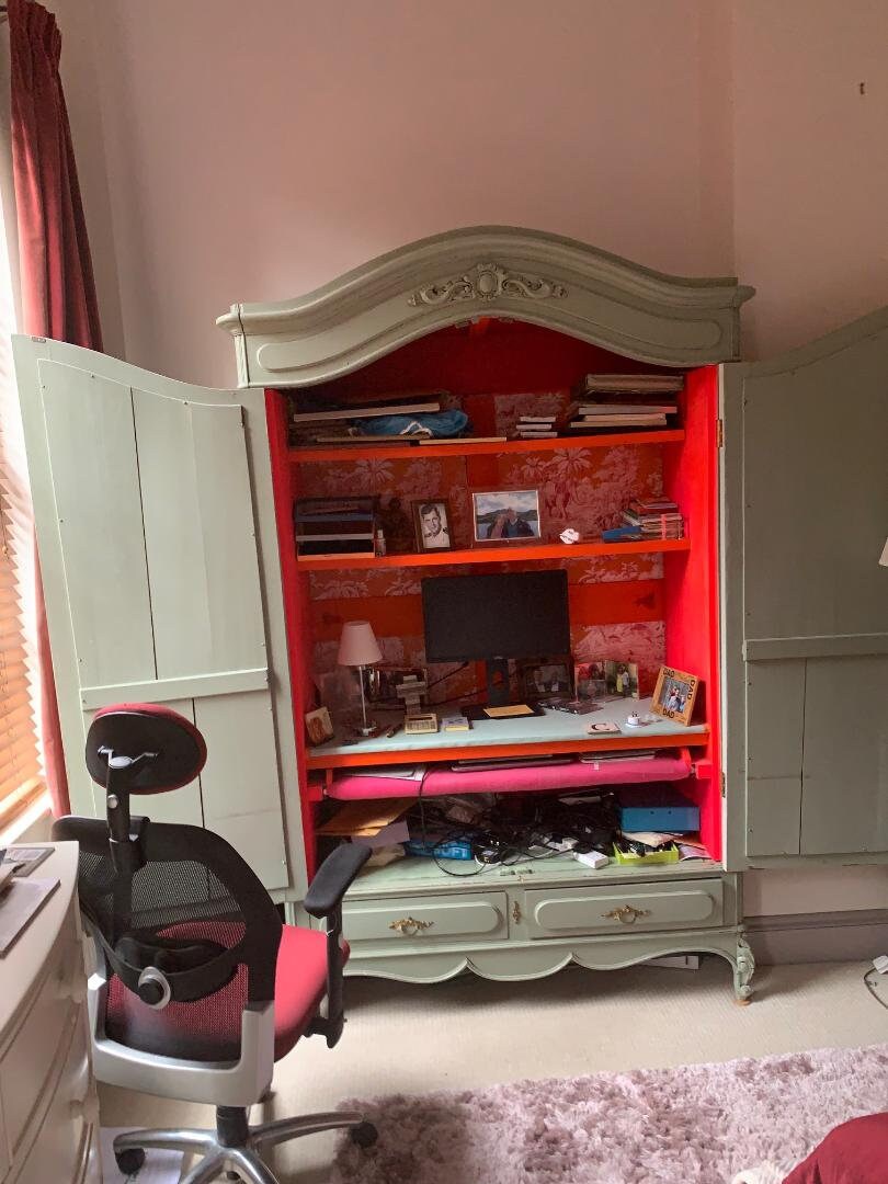 Armoire/work Station Etsy UK