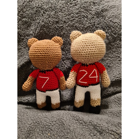 Kit calcio Inghilterra abbigliamento Teddy vestito da montare 16