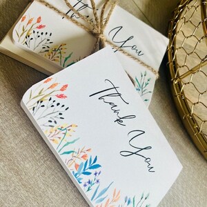 Floral Thank You Card