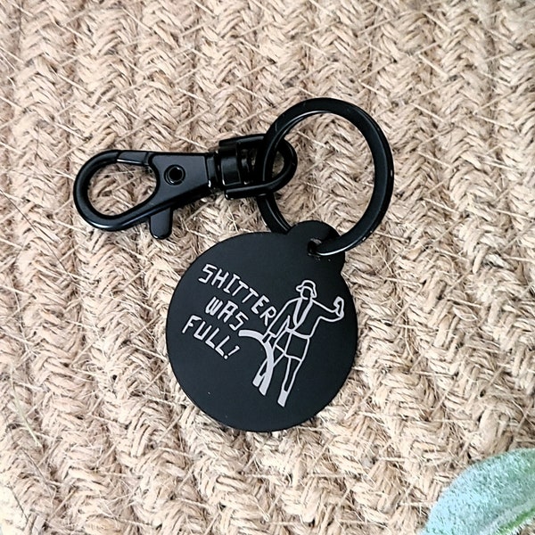 Funny Christmas Vacation Inspired Keychain Engraved on Both Sides | Sarcastic Humorous Quote | Laser Etched | Unique Item Gift Idea For