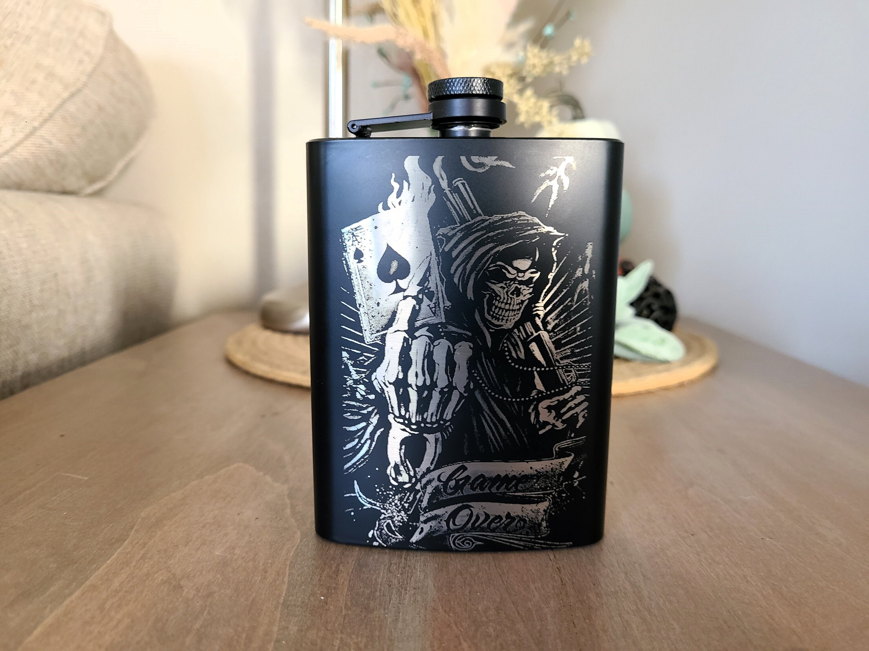 Gothic Hip Flask - Etsy Gothic Hip Flask - Etsy