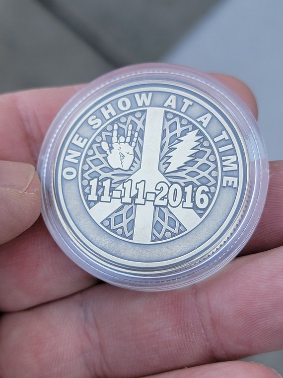 Grateful Dead Fine Silver Coin 純銀  希少 Grateful Dead Fine Silver Coin 純銀 コイン