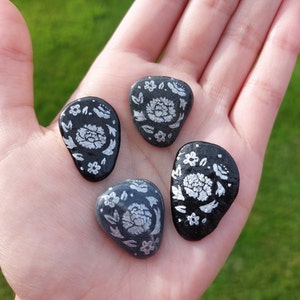 SUGA DDAY Guitar Pick Painted Pebble | Agust D, Yoongi